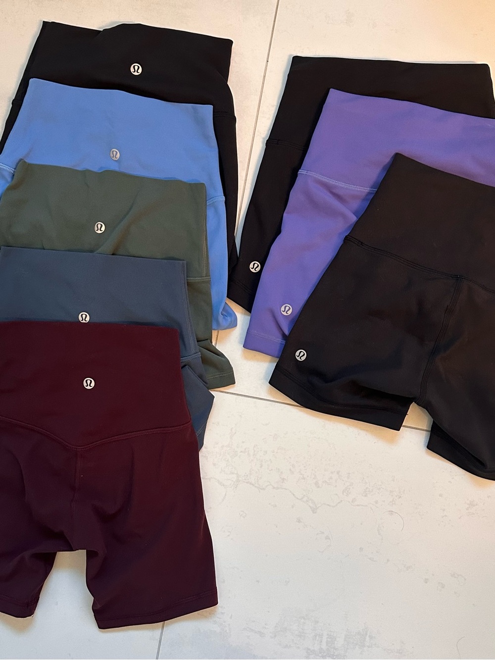 Lululemon Biker Shorts Bundle